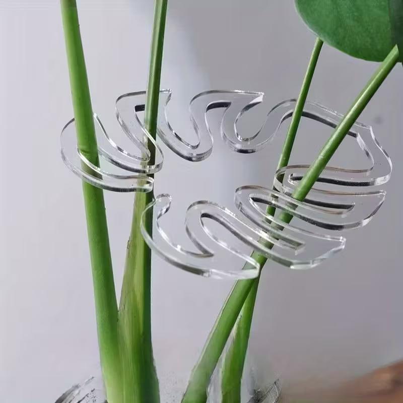 Indoor Herb Garden - Paquete de 10 Clips Transparentes Flexibles