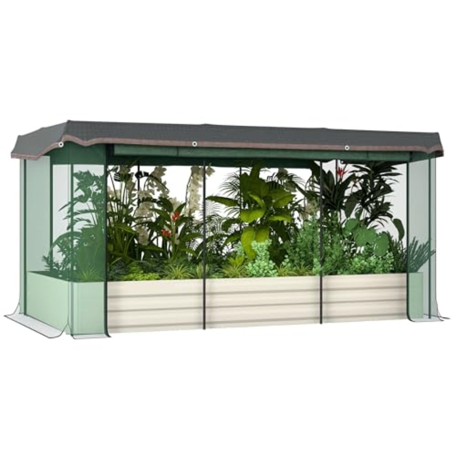Raised Garden Bed - Jardinera Elevada Galvanizada de 7.3 x
