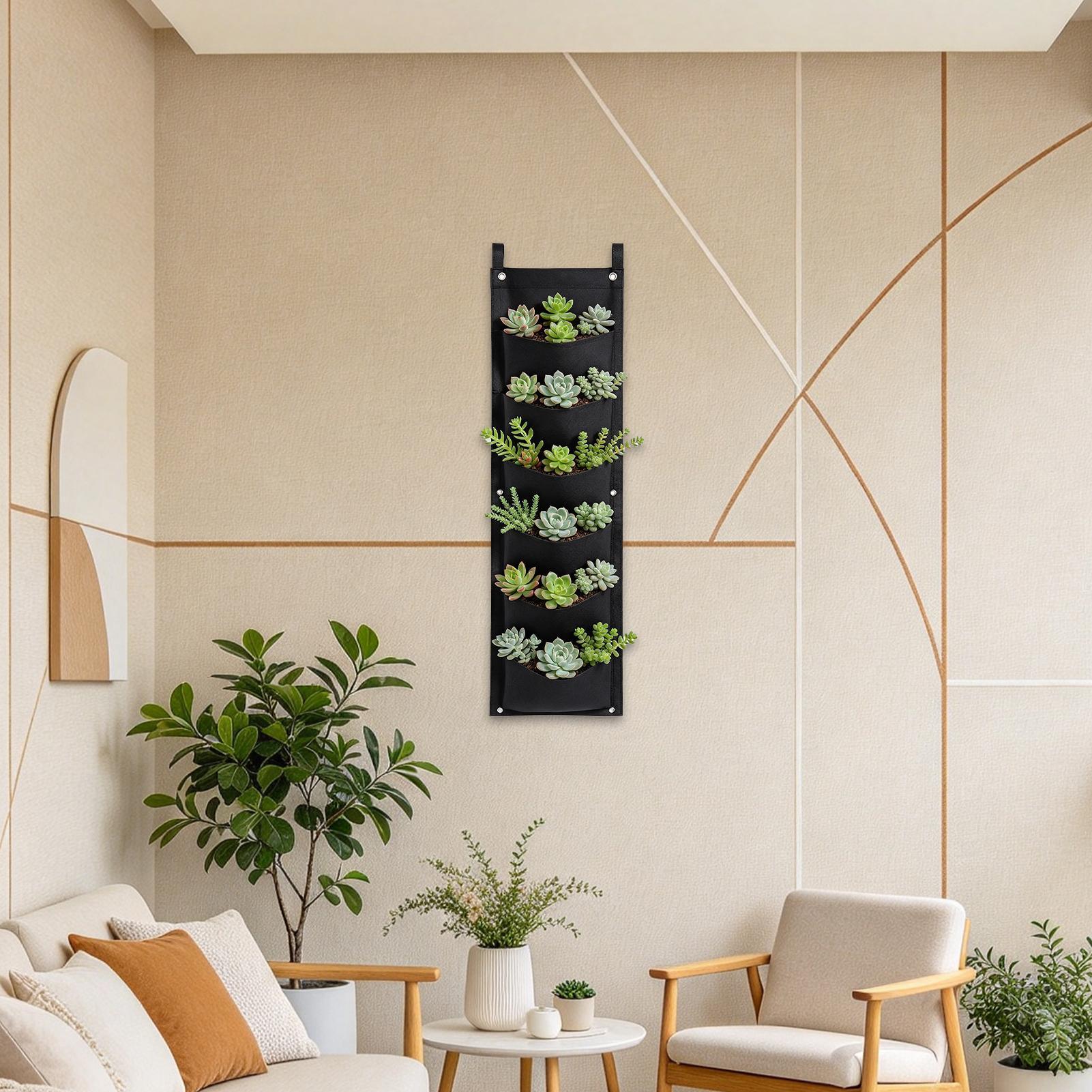 Grow Bag - Macetero de pared con compartimentos, que