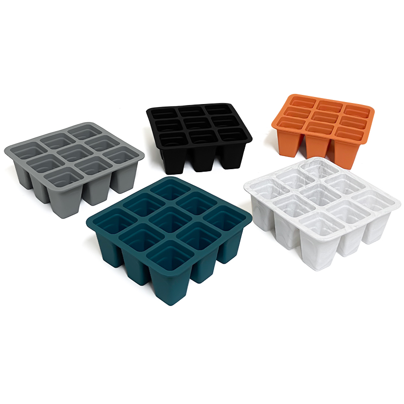 Bandeja de silicona de 9 celda - Seed Starter Tray reseña y precio