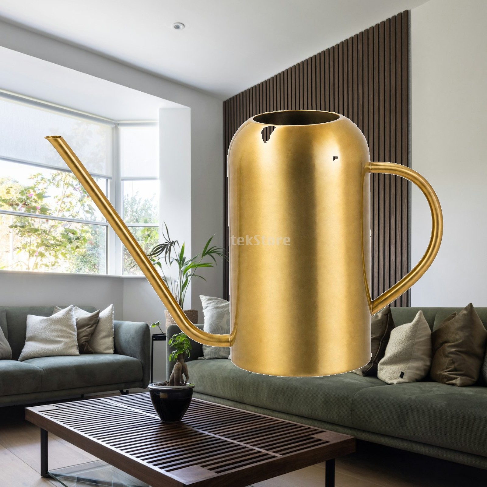 Regadera de acero inoxidable c - Watering Can reseña y precio