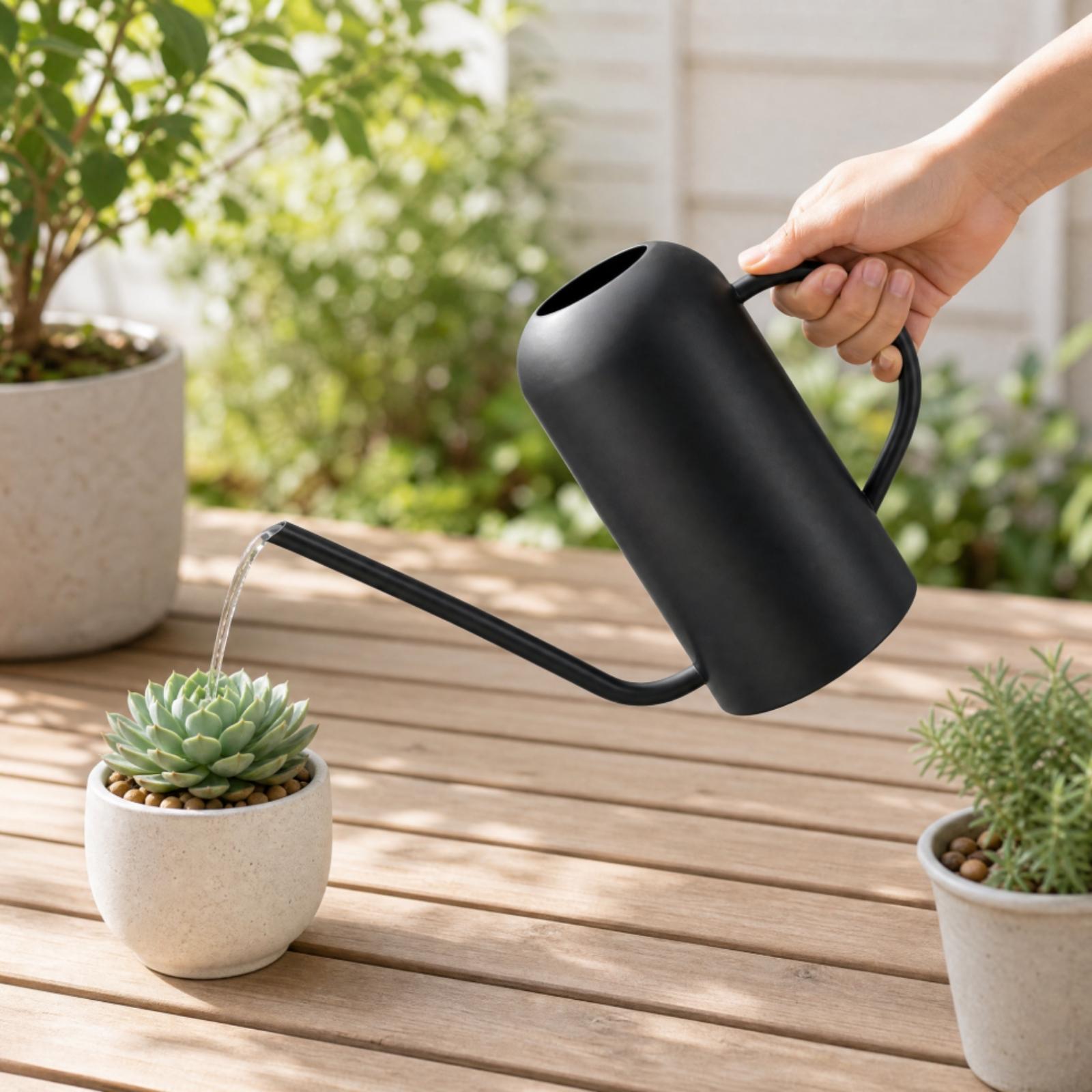 Regadera de acero inoxidable c - Watering Can reseña y precio