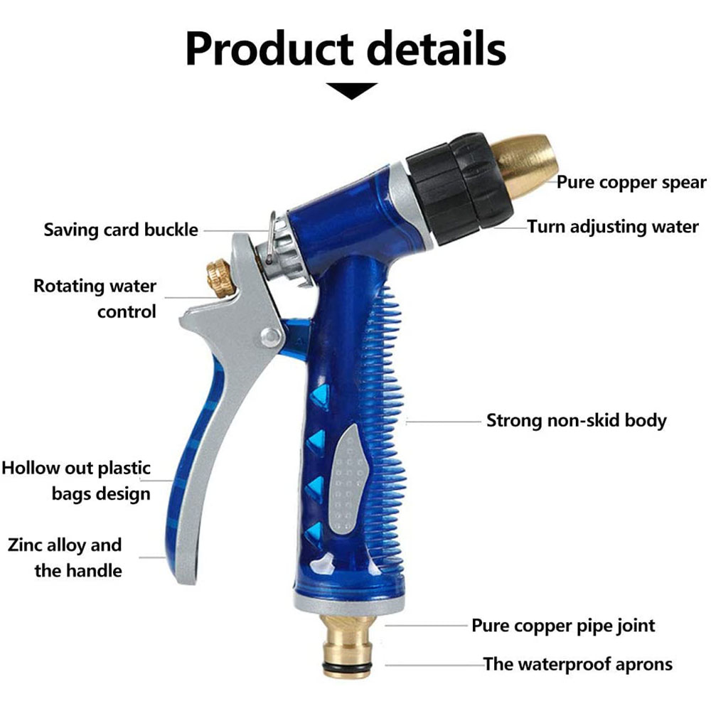 Pistola de Agua Portátil de Al - Trowel Garden Tools reseña y precio
