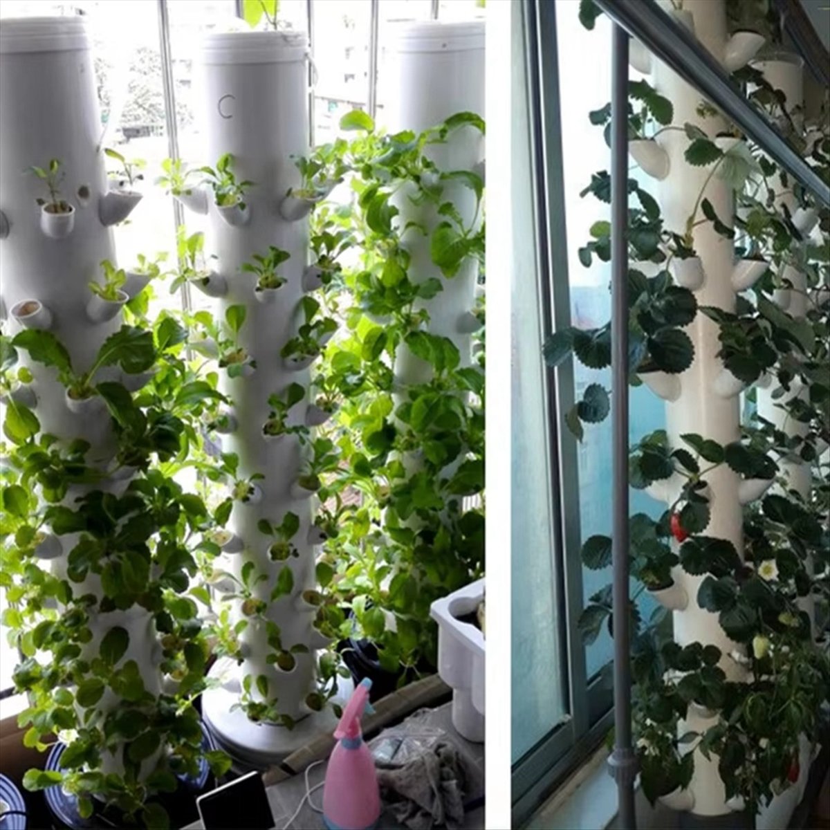 Contenedor Vertical Hidropónic - Vertical Planter reseña y precio