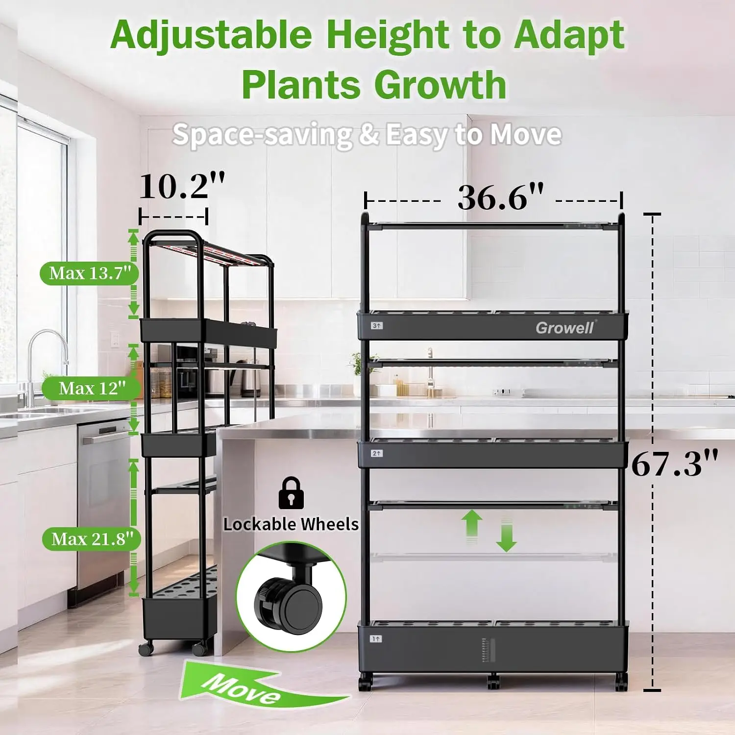Gran Kit de Sistema de Cultivo - Indoor Herb Garden reseña y precio