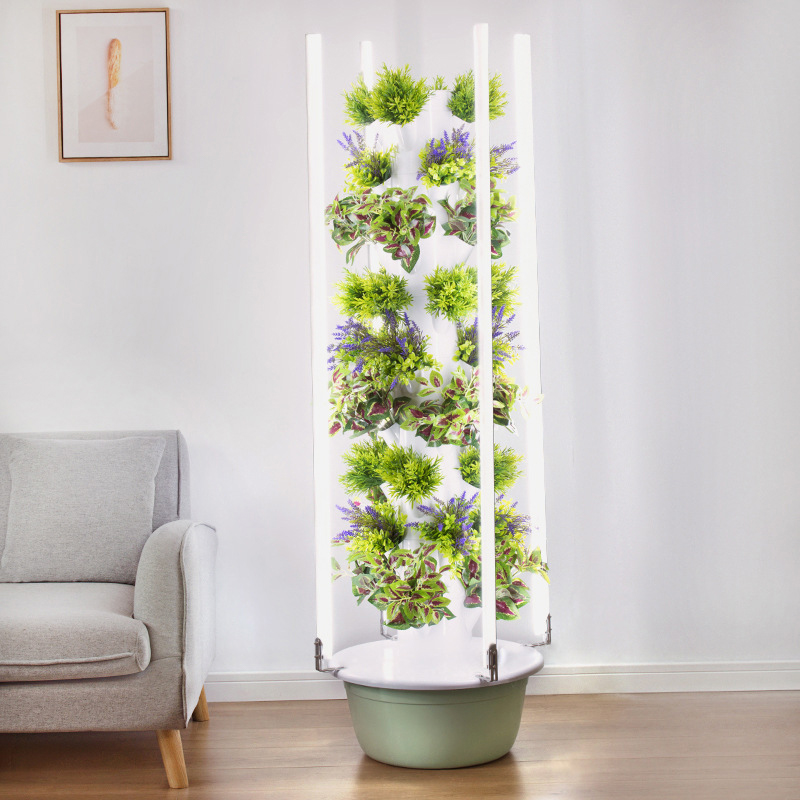 Con luz Led para cultivo, árbo - Vertical Planter reseña y precio